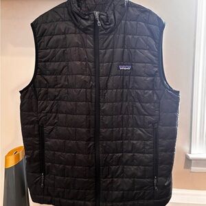 Patagonia Black Quilted Vest